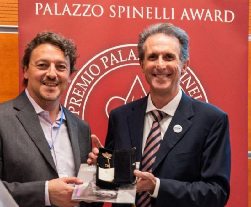 Premio Palazzo Spinelli per l'ing. Michele Rossetto, ideatore della CNT