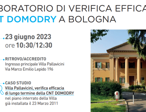 A Bologna il laboratorio di verifica dell’efficacia CNT Domodry